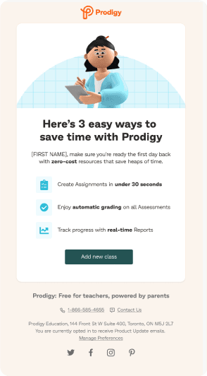 Prodigy Email Template 3
